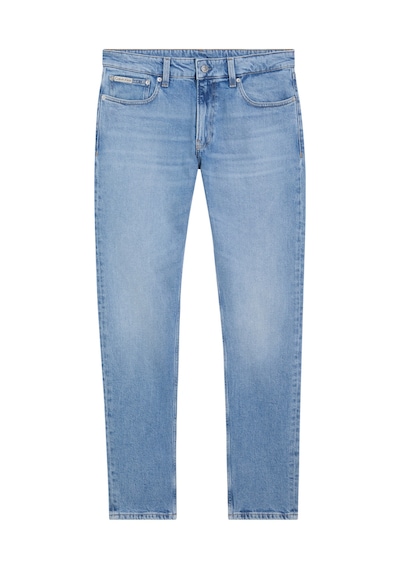 Calvin Klein Erkek Slim Straight Jean Pantolon Mavi -6123 Mavi