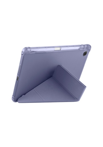 Lenovo Tab Tb-311fu Uyumlu Kılıf Kalem Bölmeli, Tri-folding, Standlı Tablet Koruyucu Kapaklı Kılıf