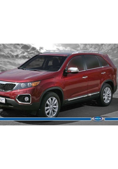 Kia Sorento Krom Yan Kapı Çıtası 4 Parça 2010 ve  Sonrası