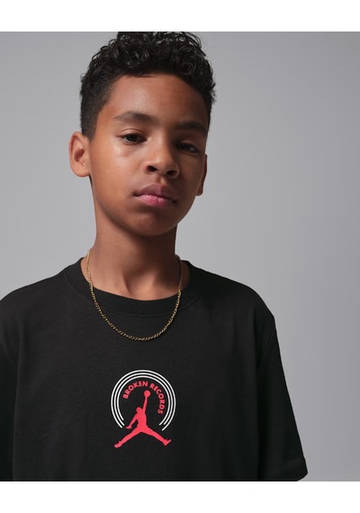 Nike Nıke Jordan Mj Broken Records Tee Erkek Çocuk Tişört 95f628 95f628 023 023