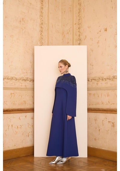 Senna Elına Dress Lacivert Lacivert