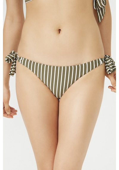 Penti Haki Rossa Brazilian Bikini Altı Haki Çizgili Haki