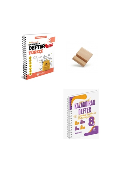 Çanta 8. Sınıf 2027 Lgs Türkçe Ve İnkılap Kazandıran Defter + Telefon Standı