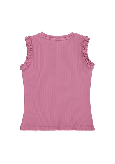 Civil Girls Kaşkorse 6-9 Yaş Tişört - Pembe Gül Kurusu