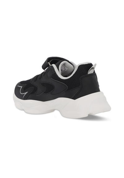 Slazenger PARIS Çocuk Cırt Cırtlı Siyah Sneaker