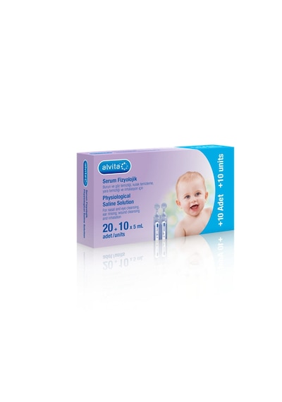 Alvita Çocuk Serum Fizyolojik 20 + 10 Flakon 0.5 ML