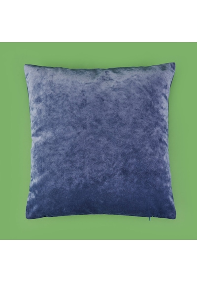 Soft Shiney Kırlent - Mavi - 40x40 Cm Çok Renkli
