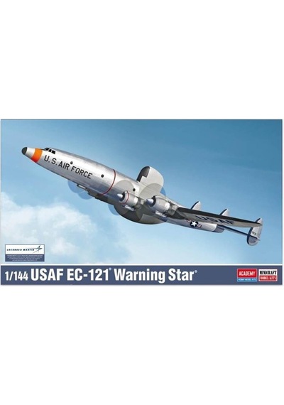 Academy 12637 1/144 Usaf Ec-121 Warning Star, Erken Uyarı Ve Kontrol Uçağı, Plastik Model Kiti-59169