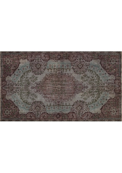 Eşsız Güzellığe Sahıp Vıntage El Dokuma Halı 169 X 287 Cm 9702