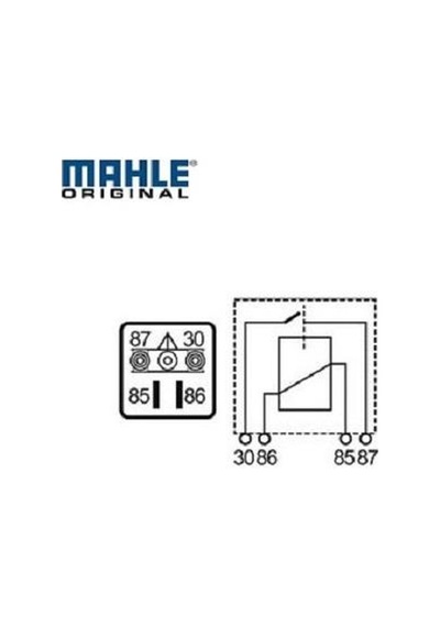 Mahle 12v Röle 4 Uçlu 100 A Büyük Tip