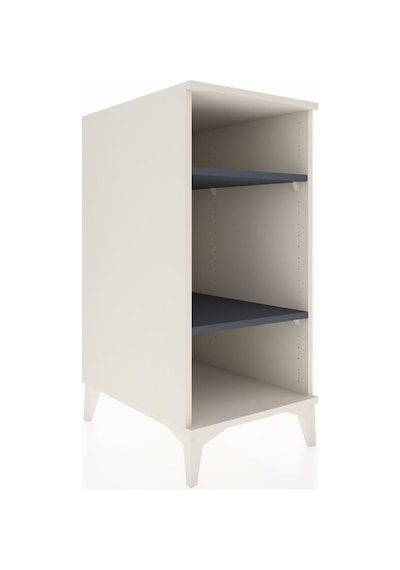 Kronos Komodin 2 Raflı 44x59x96 Aytaşı-antrasit Aytaşı