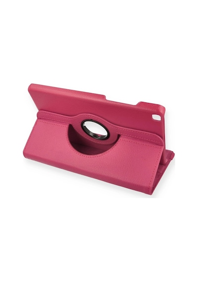 Newface - 334 - Samsung Galaxy T290 Tab A 8 Kılıf 360 Tablet Deri Kılıf - Edntrend - - Pembe