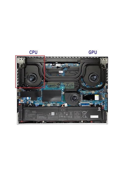 Asus Rog Strix G16 G614jır-n3080w Uyumlu Notebook Cpu, İşlemci Fanı
