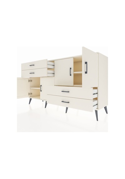 Hyperion Konsol 3 Raflı 4 Çekmeceli 4 Kapaklı 176x44x99 Aytaşı-aytaşı Aytası/aytası - Aytası Hyperion Konsol 3 Raflı 4 Çekmeceli 4 Kapaklı 176x44x99 Aytaşı-aytaşı Aytası/aytası - Aytası