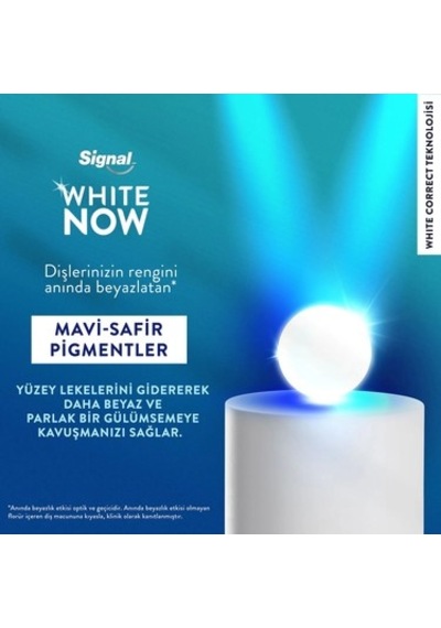 75 Ml Anında Beyazlık Etkisi Olan Diş Macunu, Extra Fresh
