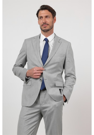 İmza Gri Mono Yaka 6 Drop Comfort Fit Tam Astar Esnek Takım Elbise 1001260167 İmza Gri Mono Yaka 6 Drop Comfort Fit Tam Astar Esnek Takım Elbise 1001260167