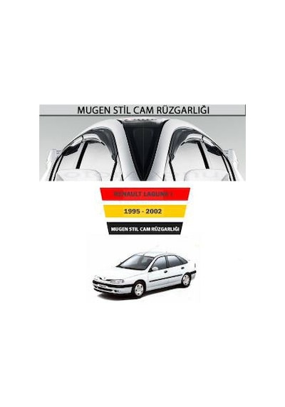 Renault Laguna 1 94-02 4Lü Mugen Cam Rüzgarlığı
