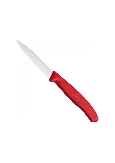 Victorinox 6.7631 Tırtıklı Soyma Bıçağı 8 CM Kırmızı