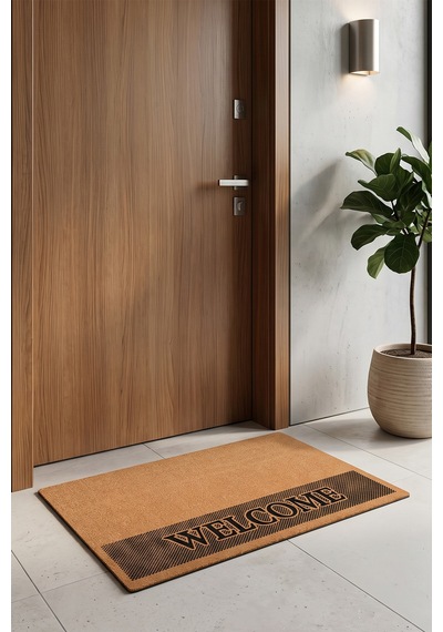 Villadia Home Textile Kapı Önü Paspası Kaymaz Taban Dekoratif Paspas Ev Giriş Antre İç Ve Dış Mekan Paspası 45x70 Cm 14ypycoco