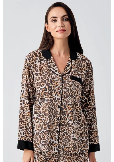 Artış 22107 Leopar Pijama Takımı 001