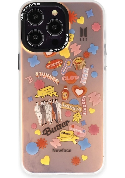 Cosmotex Newface Apple iPhone Uyumlu  14 Pro Max Kılıf Estoril Desenli Kapak - Estoril - 16