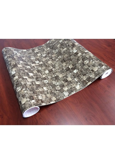 D-c-fix 276-3154 Ağaç Kabuğu Desen Dekoratif Yapışkanlı Folyo 45 Cm X 2 Mt