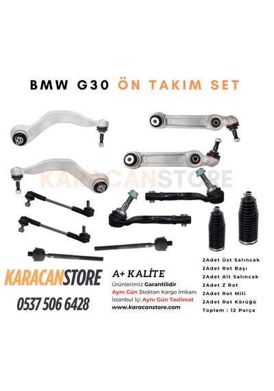 Bmw 5 Serisi G30 Kasa Ön Salıncak Takım Seti -