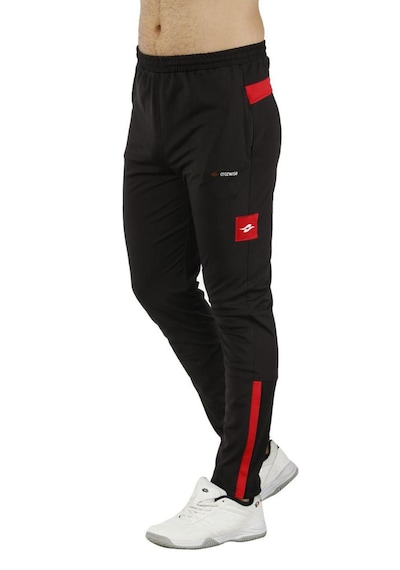 Crozwise 2245-10 Erkek Scuba Dalgıç Training Spor Pantolon Siyah Kırmızı Siyah - Kırmızı