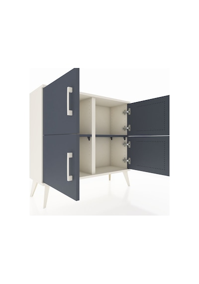 Arges Şifonyer 2 Raflı 4 Kapaklı 88x30x80 Aytaşı-antrasit Antrasit Arges Şifonyer 2 Raflı 4 Kapaklı 88x30x80 Aytaşı-antrasit Antrasit