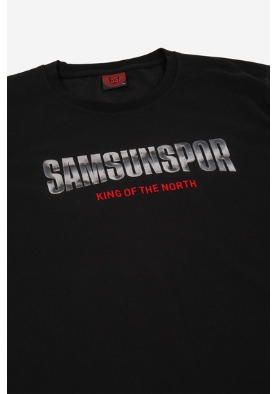 Samsunspor Kıng Of The North T-shırt Siyah