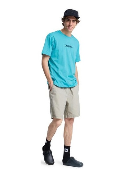 Quiksilver Fineline Erkek Mavi Tişört