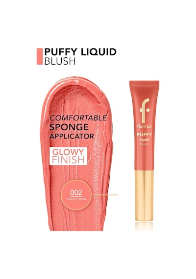 Flormar Puffy Nemlendirici Etkili& Parlak Bitişli Sünger Aplikatörlü Likit Allık-002peachy Glow-8682536093880 Diğer Flormar Puffy Nemlendirici Etkili& Parlak Bitişli Sünger Aplikatörlü Likit Allık-002peachy Glow-8682536093880 Diğer