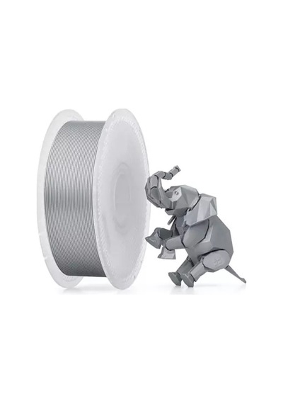 Bambu Lab Pla Basic Gümüş Filament Makaralı 1.75mm 1kg