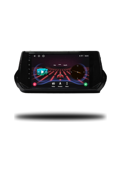 Multimedyam Peugeot 2008 Android Carplay Multimedya 2020-2022 4 Gb Ram + 32 Gb Hafıza + 4 Çekirdek