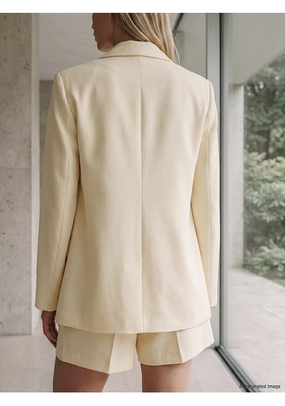 Lcw Vision Sarı Kadın Blazer Ceket