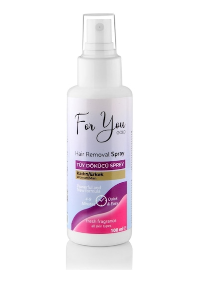 Unisex Tüy Dökücü Krem Sprey 100 Ml
