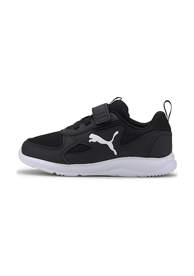 Puma Fun Racer Ac Ps(192971 01) Cırtlı Çocuk Spor Ayakkabı Siyah