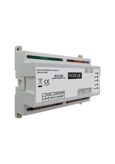 Maxlogic Ml-1358.scı/m Akıllı Adresli Duman Damper Modülü, 1 Çıkışlı, 220v Ac, Kısa Devre İzolatörlü, Marin Sertifikalı