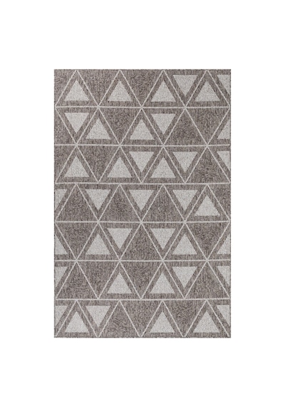 Notre Premium Kalite Kaymaz Tabanlı Doğal Yıkanabilir Kilim Oturma Odası Balkon Bahçe Mutfak Kilim-855 Bej