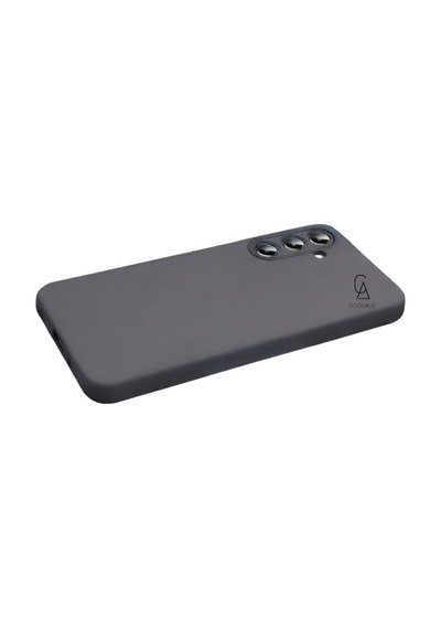 Samsung Galaxy S26 Plus İle Uyumlu Kılıf Esnek Premium Telefon Kılıfı Ve Temperli Cam Ekran Koruyucu Gri