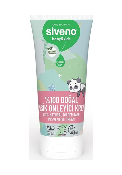 Siveno %100 Doğal Bebek Pişik Önleyici Jel Krem 50 Ml - 6 Adet Tarı