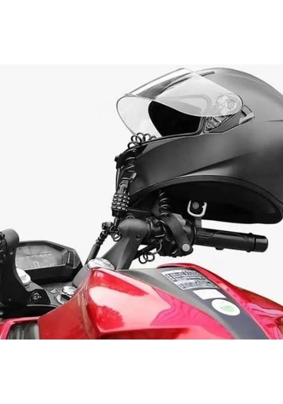 Tex Ty518 Motosiklet Alarmlı Disk Kilidi Güvenlik Hatırlatma Kablosu Sarı