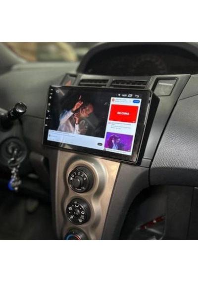 Toyota Yaris Android Multimedya Sistemi 4-64 Cadence 2005-2012 +360 Kamera 9"