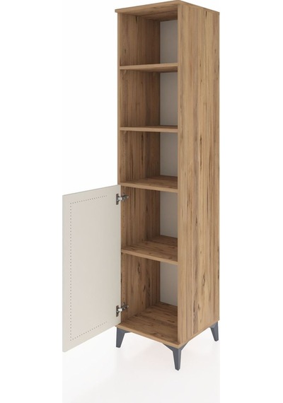 Hyperion Dolap 4 Raflı Tek Kapaklı 44x44x195 Çam-aytaşı Çam Hyperion Dolap 4 Raflı Tek Kapaklı 44x44x195 Çam-aytaşı Çam