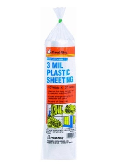 3 Polietilen Kaplama 10 20 Ft. X 3 Mil Şeffaf 10'x 20 ' Genel