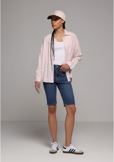Colin's Colins Boyfriend Fit Shirt Neck Düz Kadın Pembe Uzun Kol Gömlek Cl1079537 Q1.v2 Plı Colin's Colins Boyfriend Fit Shirt Neck Düz Kadın Pembe Uzun Kol Gömlek Cl1079537 Q1.v2 Plı