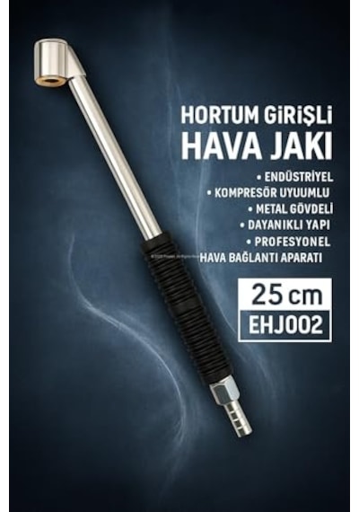Tr Hortum Girişli Hava Jakı, Endüstriyel, Kompresör Uyumlu, Metal Gövdeli, Dayanıklı Yapı, Profesyonel, Hava Ba