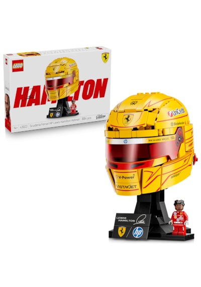 LEGO® Editions Scuderia Ferrari HP Lewis Hamilton Kaskı 43022 - 14 Yaş ve Üzeri İçin  F1® Modeli Yapım Seti (884 Parça)