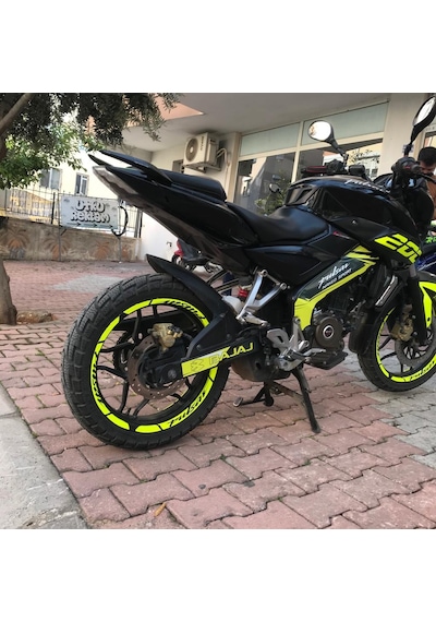 Pulsar Ns200 Stıcker Set Beyaz