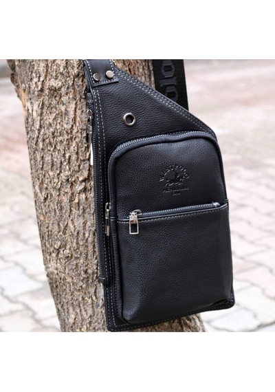 West Polo Yeni Sezon Çapraz Göğüs Ve Omuz Çantası Body Bag (461377561)-Siyah